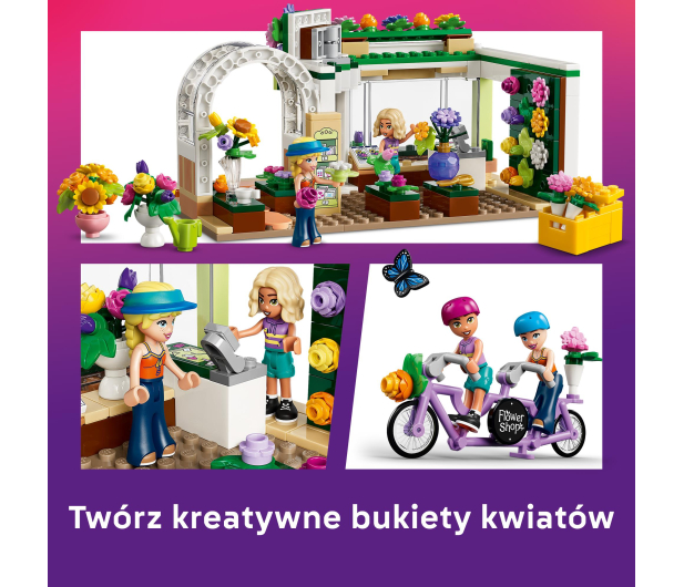 LEGO FRIENDS 42693 Kreatywna kwiaciarnia - 1529775 - zdjęcie 6